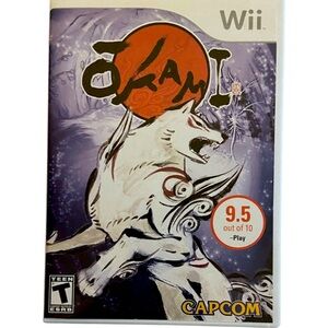 Okami (Nintendo Wii, 2008) Complete *TESTED* CIB